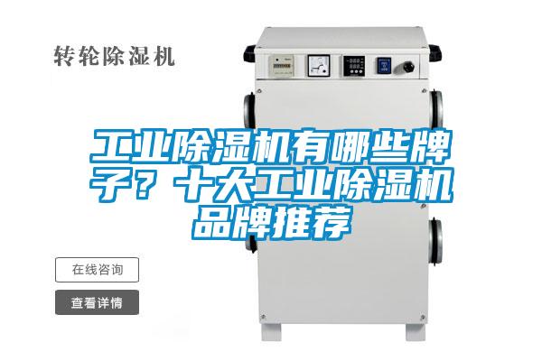 工业除湿机有哪些牌子？十大工业除湿机品牌推荐