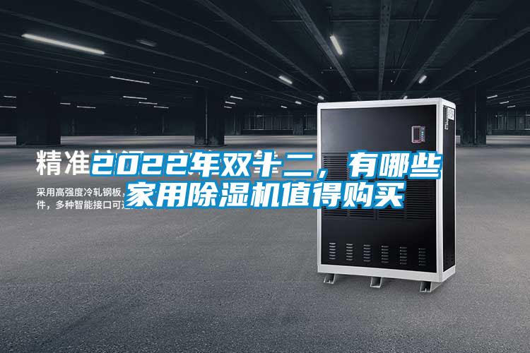 2022年双十二，有哪些家用除湿机值得购买