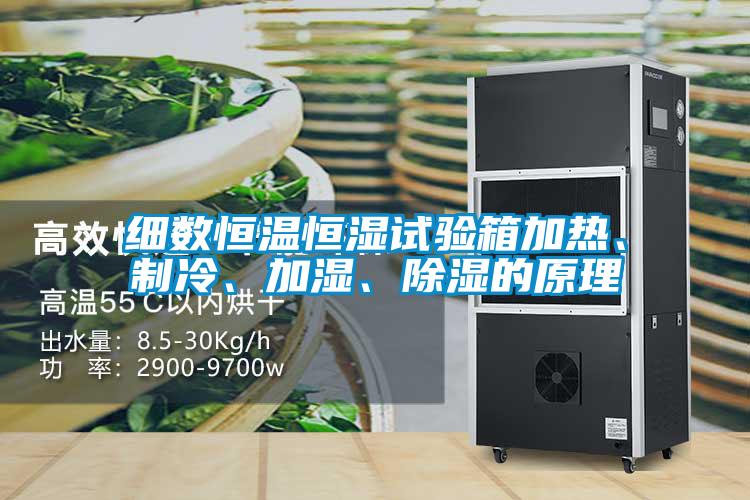 细数恒温恒湿试验箱加热、制冷、加湿、除湿的原理