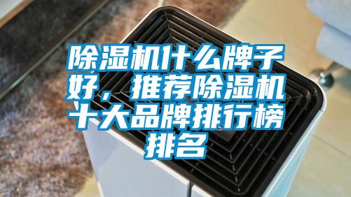 除湿机什么牌子好，推荐除湿机十大品牌排行榜排名