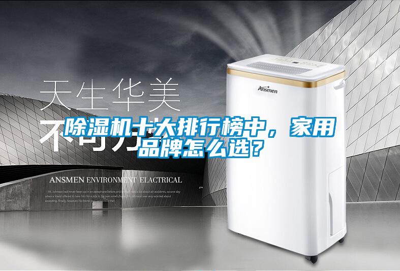除湿机十大排行榜中，家用品牌怎么??？
