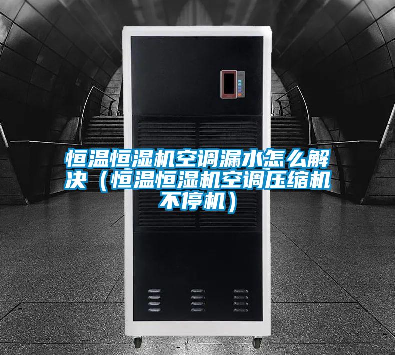 恒温恒湿机空调漏水怎么解决（恒温恒湿机空调压缩机不?；?/></p>
						    <p style=