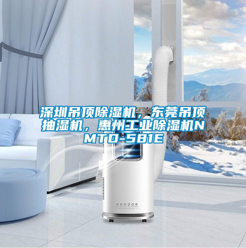 深圳吊顶除湿机，东莞吊顶抽湿机，惠州工业除湿机NMTD-581E