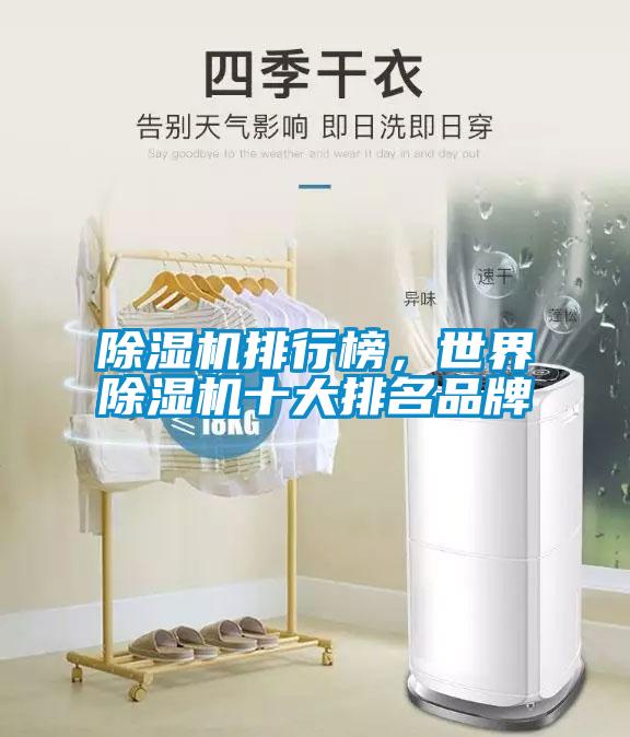 除湿机排行榜，世界除湿机十大排名品牌