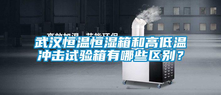 武汉恒温恒湿箱和高低温冲击试验箱有哪些区别？