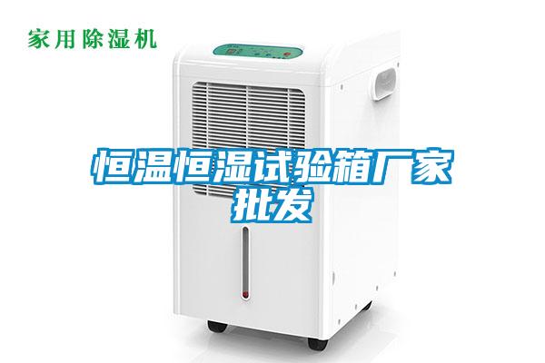 恒温恒湿试验箱厂家批发
