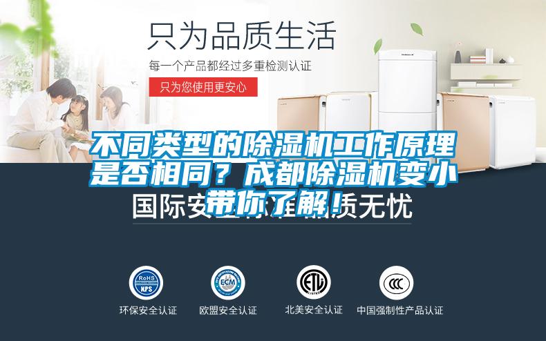 不同类型的除湿机工作原理是否相同？成都除湿机变小带你了解！