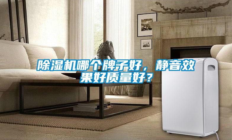 除湿机哪个牌子好，静音效果好质量好？