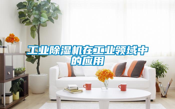 工业除湿机在工业领域中的应用