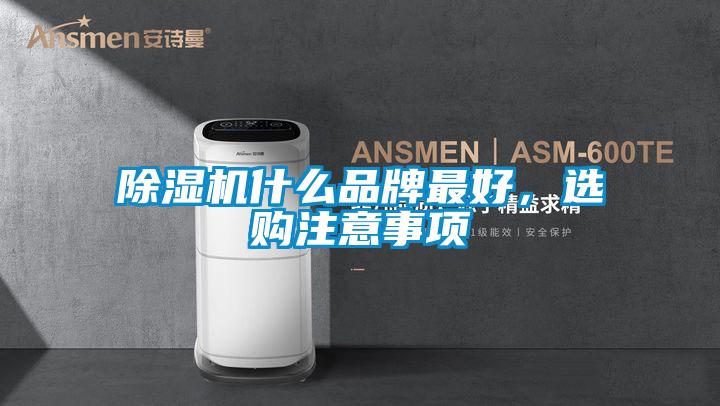 除湿机什么品牌最好，选购注意事项