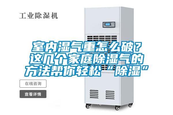 室内湿气重怎么破？这几个家庭除湿气的方法帮你轻松“除湿”