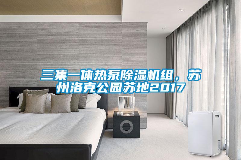 三集一体热泵除湿机组，苏州洛克公园苏地2017