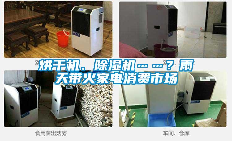 烘干機(jī)、除濕機(jī)……？雨天帶火家電消費(fèi)市場(chǎng)