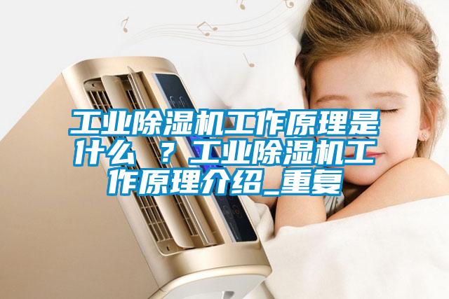 工业除湿机工作原理是什么 ？工业除湿机工作原理介绍_重复