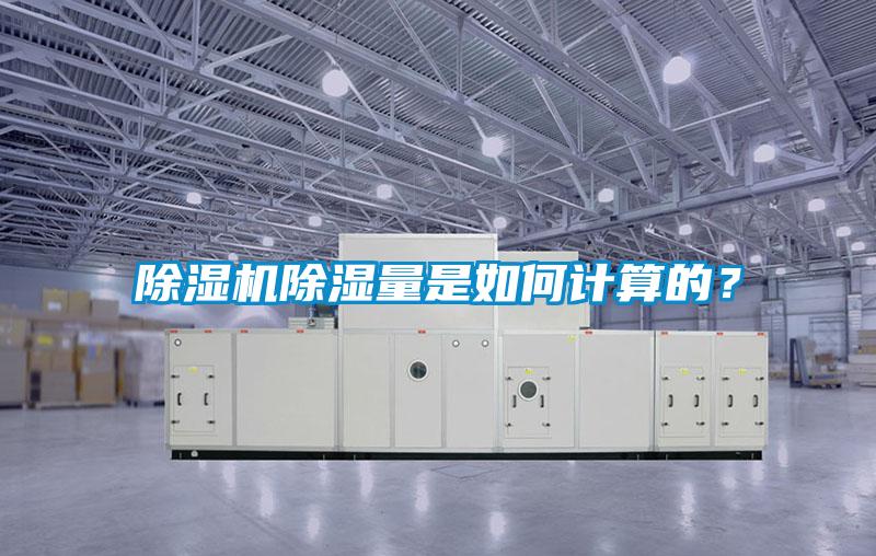 除湿机除湿量是如何计算的？