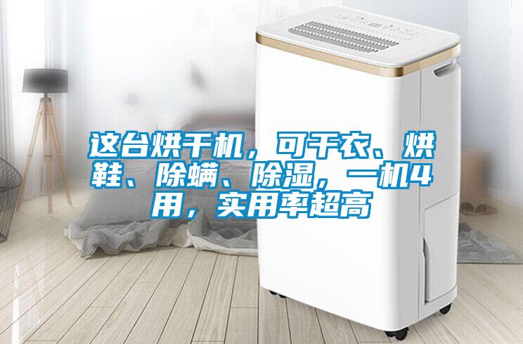 这台烘干机，可干衣、烘鞋、除螨、除湿，一机4用，实用率超高