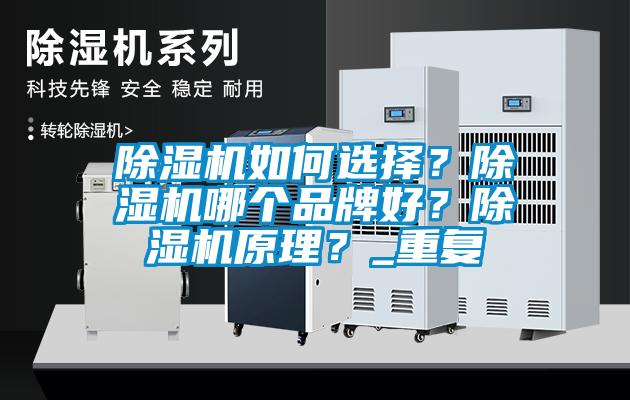 除湿机如何选择？除湿机哪个品牌好？除湿机原理？_重复