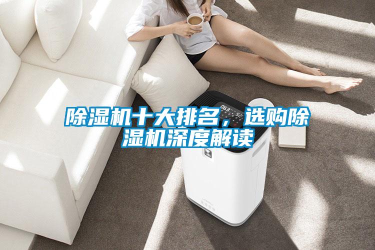 除湿机十大排名，选购除湿机深度解读