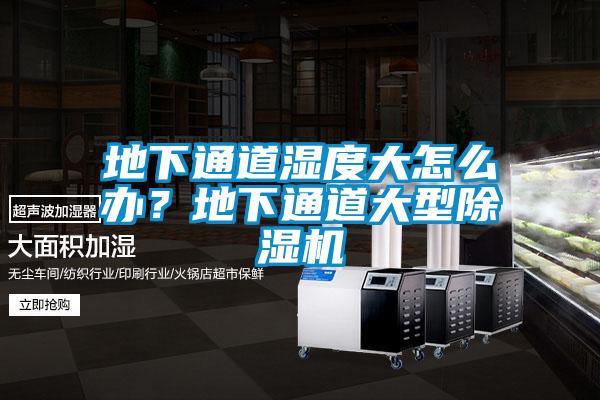 地下通道湿度大怎么办？地下通道大型除湿机