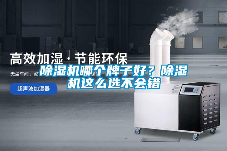 除湿机哪个牌子好？除湿机这么选不会错