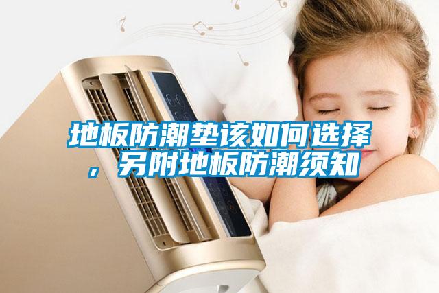 地板防潮垫该如何选择，另附地板防潮须知