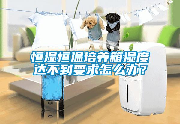 恒湿恒温培养箱湿度达不到要求怎么办？