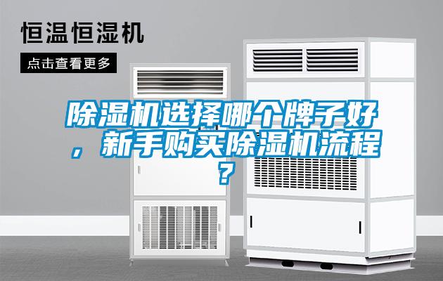 除湿机选择哪个牌子好，新手购买除湿机流程？