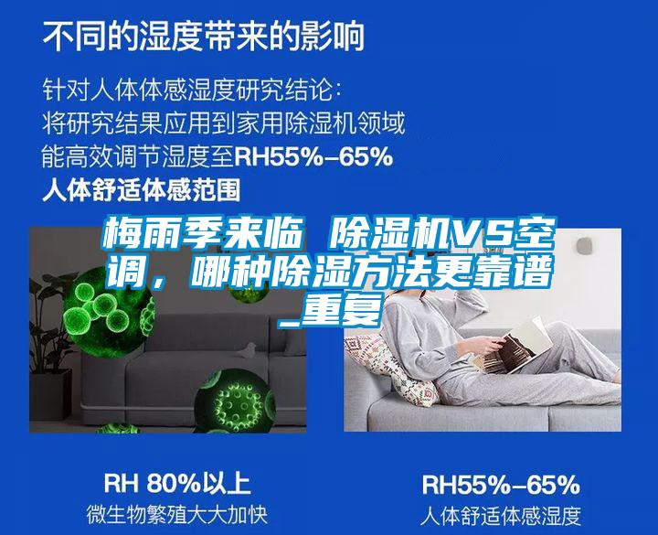 梅雨季来临 除湿机VS空调，哪种除湿方法更靠谱_重复