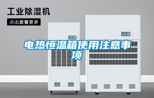电热恒温箱使用注意事项