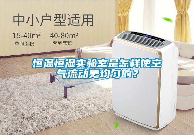 恒温恒湿实验室是怎样使空气流动更均匀的？