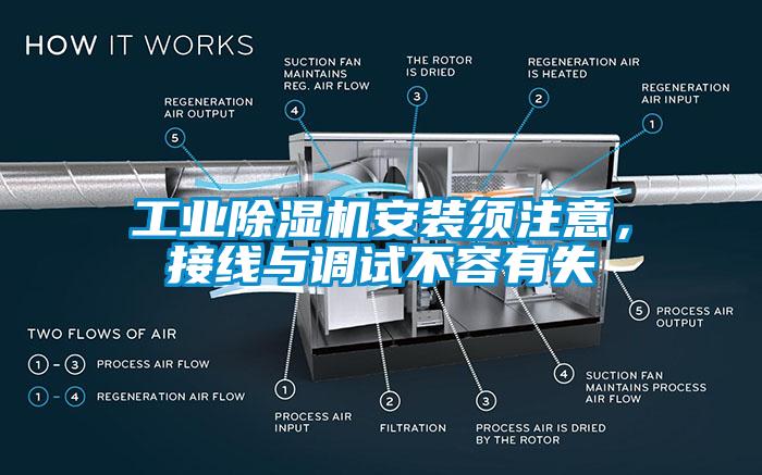工业除湿机安装须注意，接线与调试不容有失