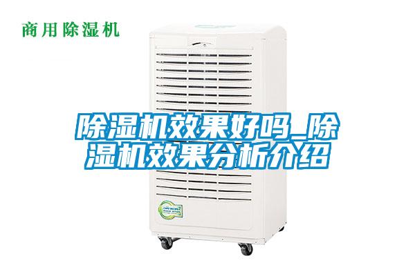 除湿机效果好吗_除湿机效果分析介绍