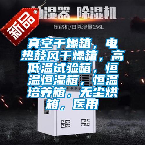 真空干燥箱，电热鼓风干燥箱，高低温试验箱，恒温恒湿箱，恒温培养箱，无尘烘箱，医用