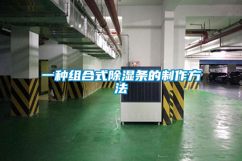 一种组合式除湿条的制作方法