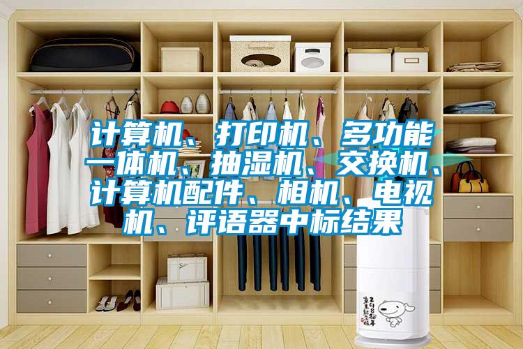 计算机、打印机、多功能一体机、抽湿机、交换机、计算机配件、相机、电视机、评语器中标结果