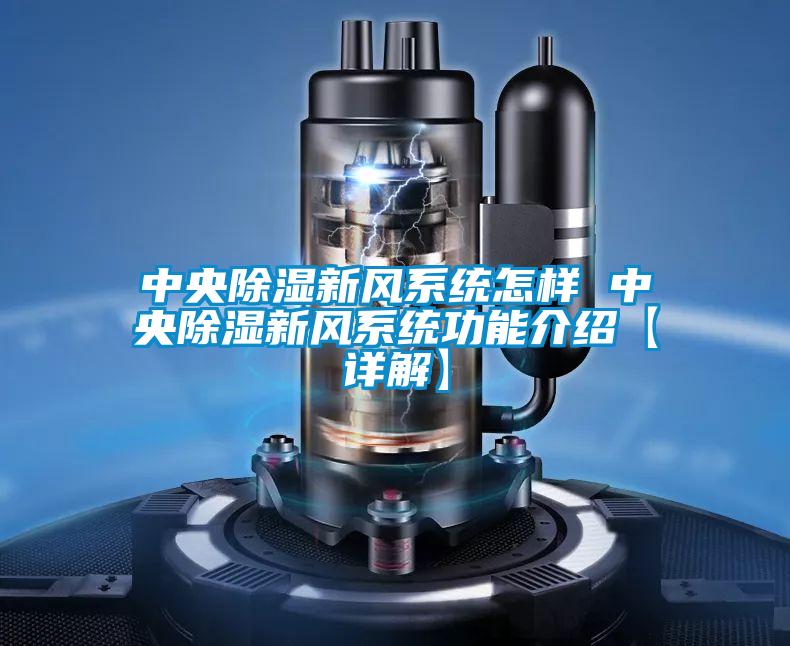 中央除湿新风系统怎样 中央除湿新风系统功能介绍【详解】