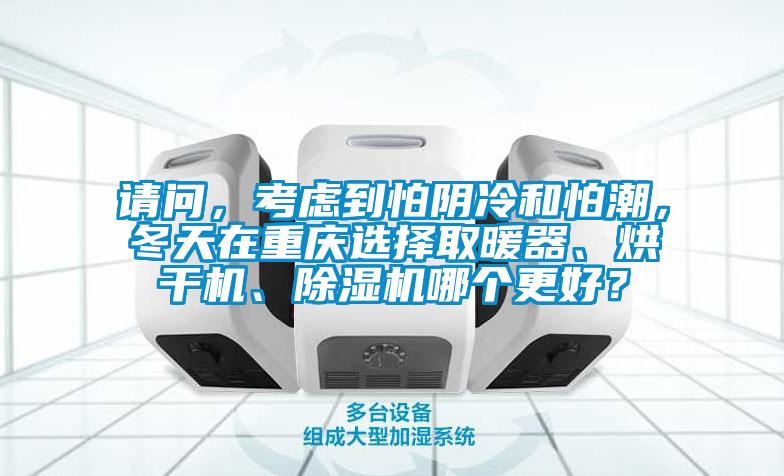 请问，考虑到怕阴冷和怕潮，冬天在重庆选择取暖器、烘干机、除湿机哪个更好？