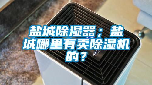 盐城除湿器；盐城哪里有卖除湿机的？