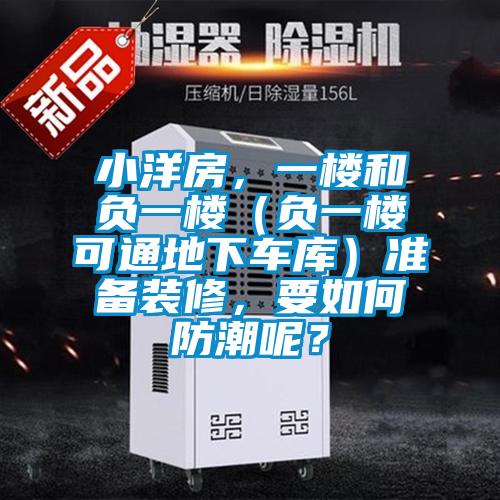 小洋房，一楼和负一楼（负一楼可通地下车库）准备装修，要如何防潮呢？
