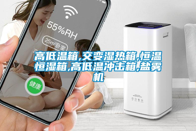 高低温箱,交变湿热箱,恒温恒湿箱,高低温冲击箱,盐雾机