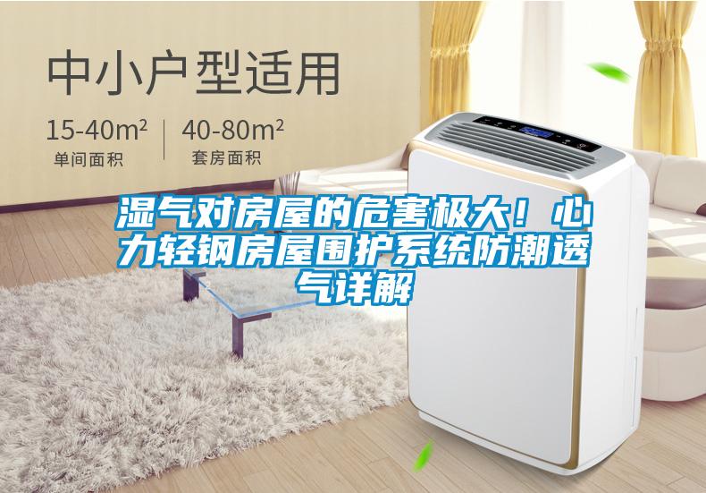 湿气对房屋的危害极大！心力轻钢房屋围护系统防潮透气详解