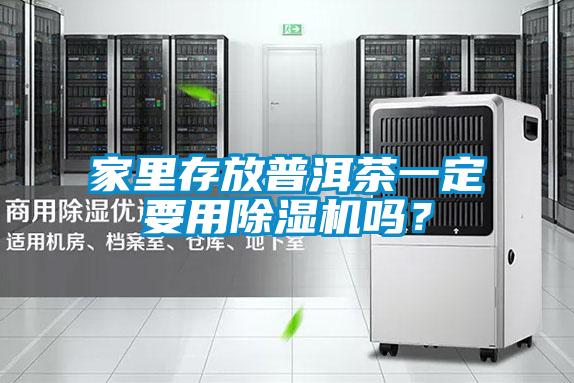 家里存放普洱茶一定要用除湿机吗？