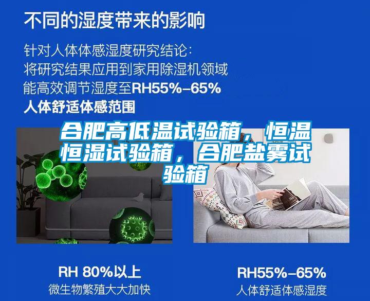 合肥高低温试验箱，恒温恒湿试验箱，合肥盐雾试验箱