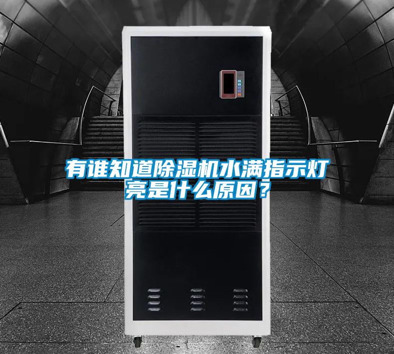 有谁知道除湿机水满指示灯亮是什么原因？