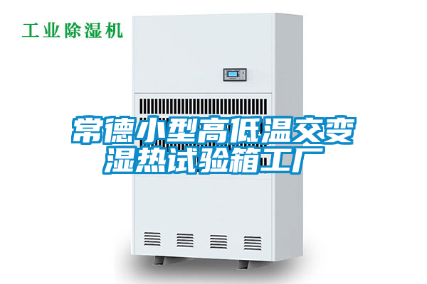 常德小型高低温交变湿热试验箱工厂