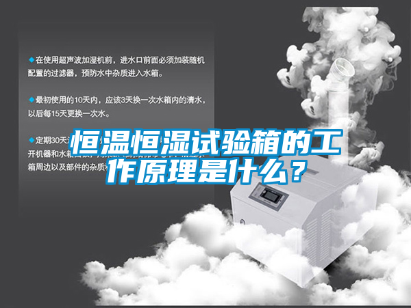 恒温恒湿试验箱的工作原理是什么？