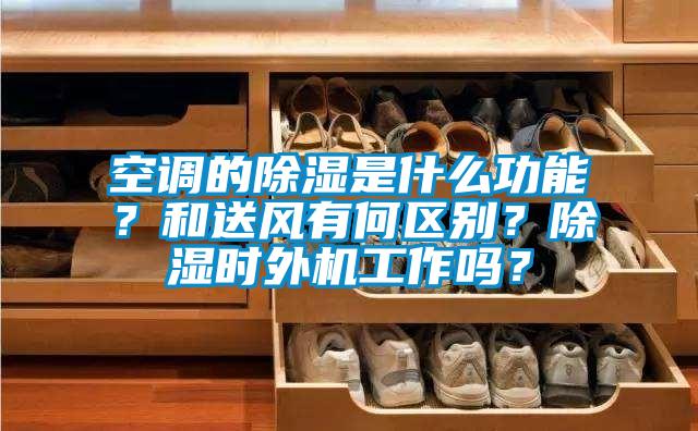 空调的除湿是什么功能？和送风有何区别？除湿时外机工作吗？
