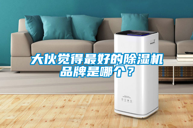 大伙觉得最好的除湿机品牌是哪个？