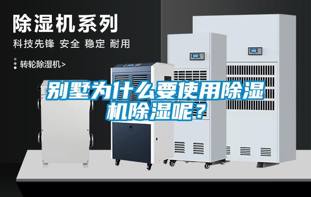 别墅为什么要使用除湿机除湿呢？