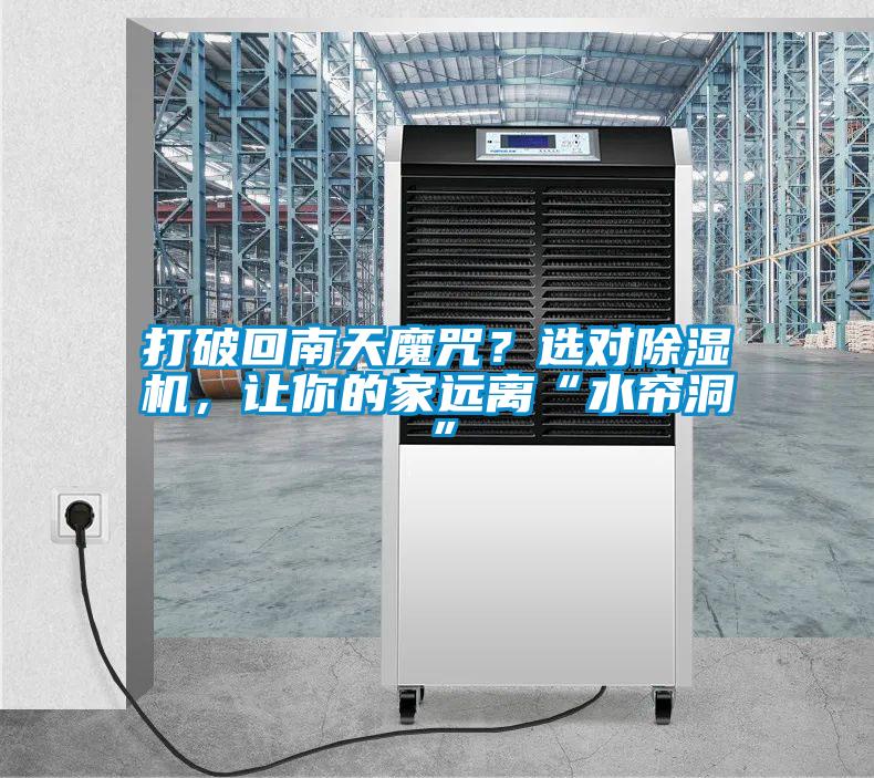 打破回南天魔咒？选对除湿机，让你的家远离“水帘洞”